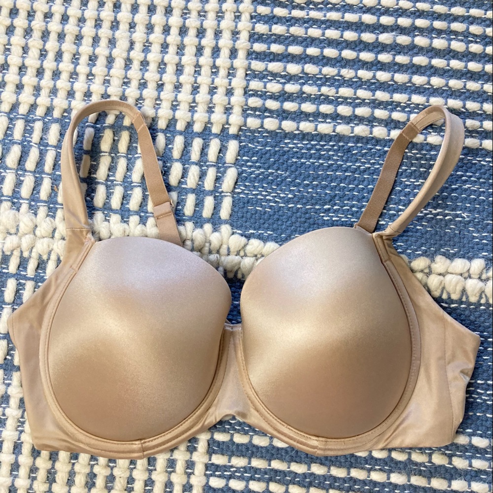 Soma STUNNING SUPPORT Smooth Full Coverage Bra 36DD Nude